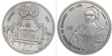 Maria Bárbara de Bragança KM#876